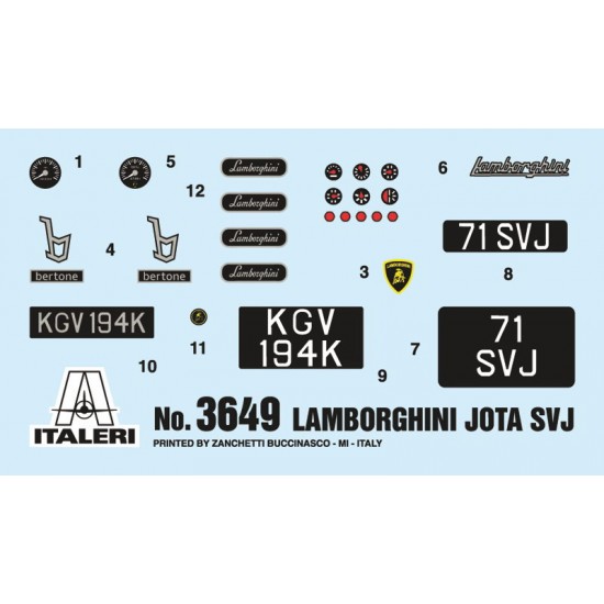 1/24 Lamborghini Miura Jota SVJ 1/24 Lamborghini Miura Jota SVJ