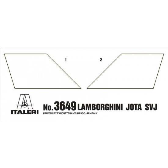 1/24 Lamborghini Miura Jota SVJ 1/24 Lamborghini Miura Jota SVJ