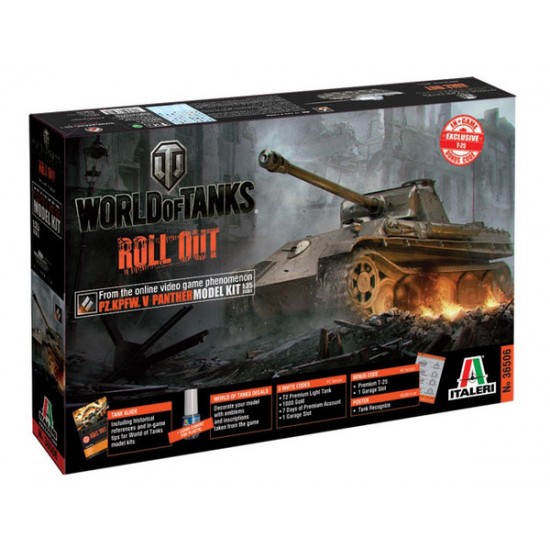 1/35 World of Tanks Series - PzKpfw.V Panther 1/35 World of Tanks Series - PzKpfw.V Panther