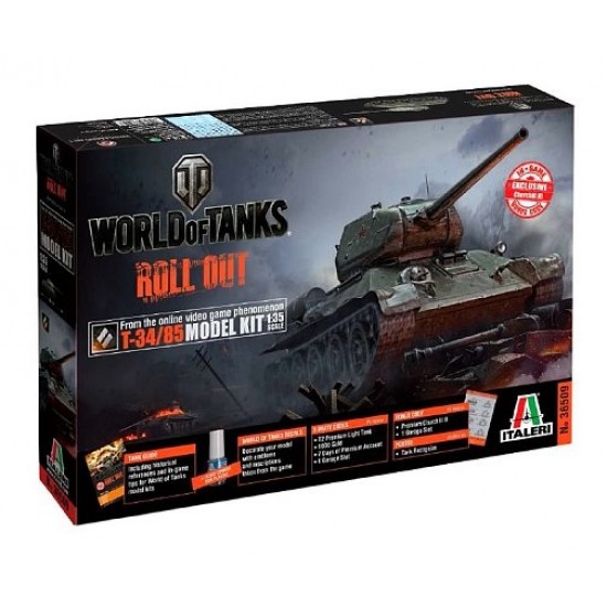 1/35 World of Tank Series T-34/85 1/35 World of Tank Series T-34/85