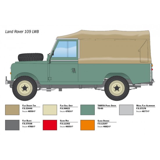 1/24 Land Rover 109 LWB 1/24 Land Rover 109 LWB