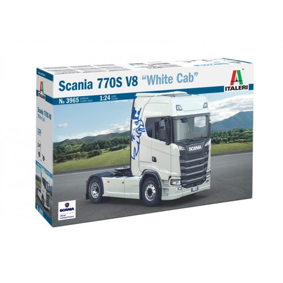 1/24 Scania S770 V8 White Cab 1/24 Scania S770 V8 White Cab
