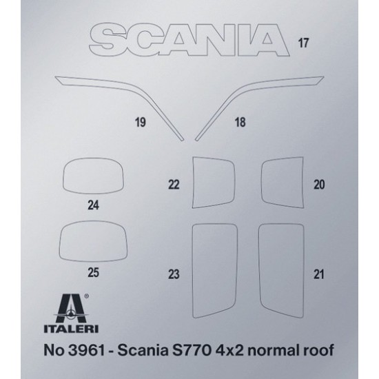 1/24 Scania S770 V8 White Cab 1/24 Scania S770 V8 White Cab