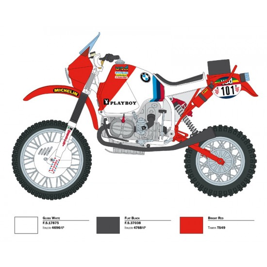1/9 BMW 1000 Dakar 1985 [Paris - Dakar Version]