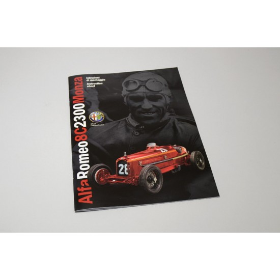 1/12 Alfa Romeo 8C 2300 Monza Tazio Nuvolari Driver 1/12 Alfa Romeo 8C 2300 Monza Tazio Nuvolari Driver