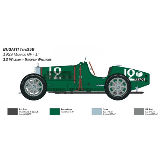 1/12 Bugatti 35 Type B 1/12 Bugatti 35 Type B