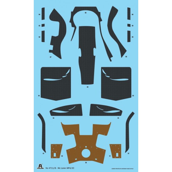 1/12 McLaren MP4/2C Prost/Rosberg F1 Racing Car 1/12 McLaren MP4/2C Prost/Rosberg F1 Racing Car