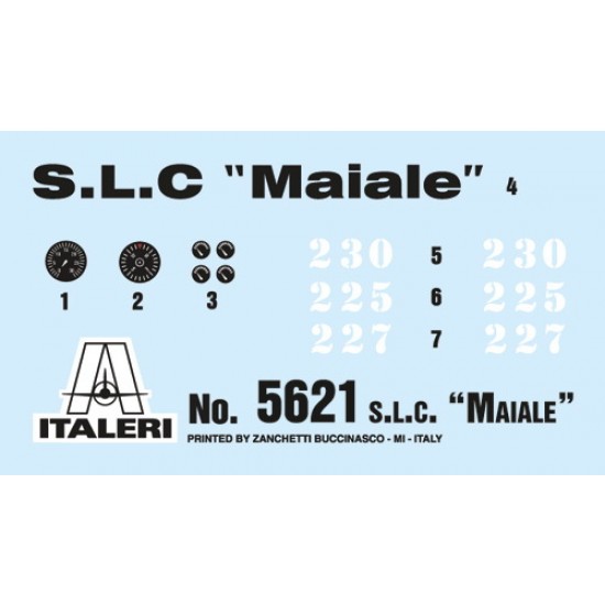 1/35 Slow Run Torpedo (SLC) Maiale with Crew 1/35 Slow Run Torpedo (SLC) Maiale with Crew