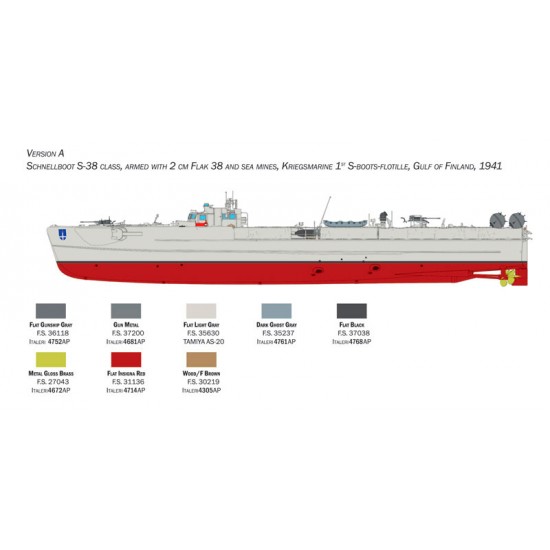 1/35 Schnellboot S-26/S-38 E-boat 1/35 Schnellboot S-26/S-38 E-boat
