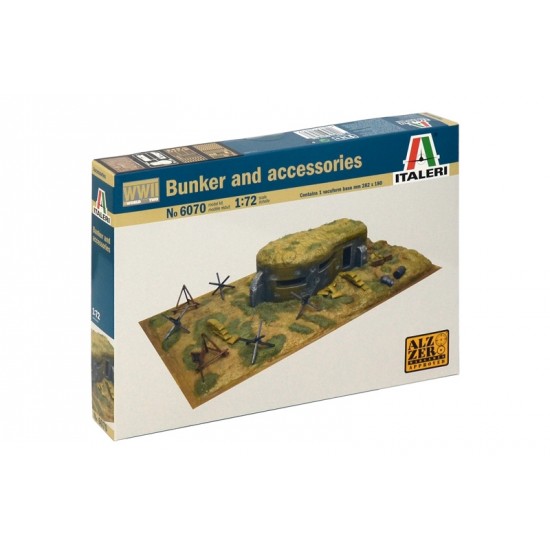 1/72 BUNKER AND ACCESSORIES 1/72 BUNKER AND ACCESSORIES