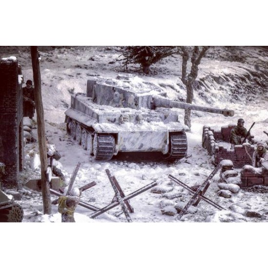 1/72 WWII Bastogne December 1944 - Diorama Set