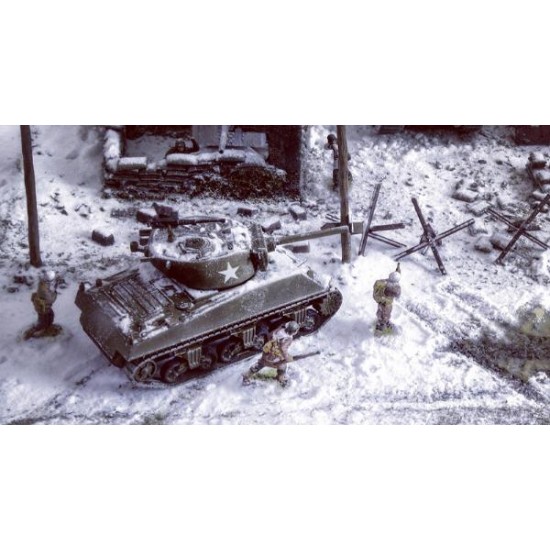 1/72 WWII Bastogne December 1944 - Diorama Set 1/72 WWII Bastogne December 1944 - Diorama Set