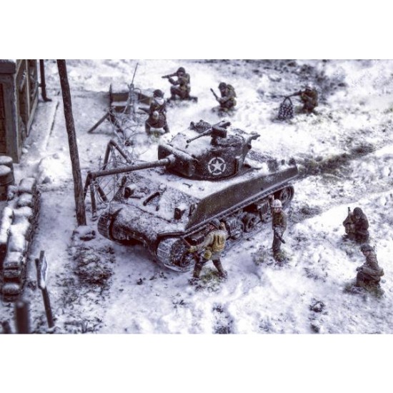 1/72 WWII Bastogne December 1944 - Diorama Set 1/72 WWII Bastogne December 1944 - Diorama Set