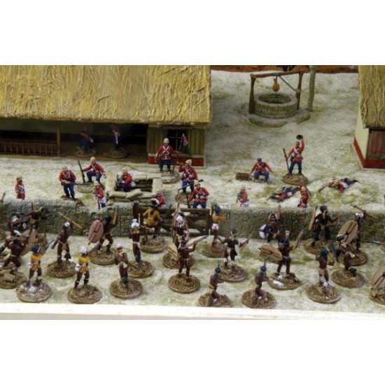 1/72 Battle of Rorkes Drift in Anglo-Zulu War - Diorama Set 1/72 Battle of Rorkes Drift in Anglo-Zulu War - Diorama Set