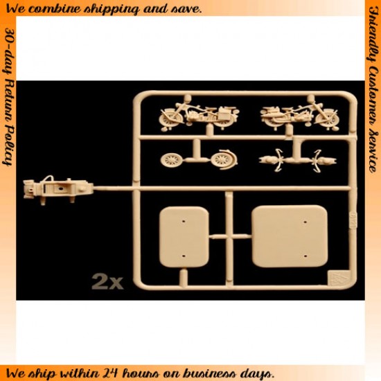 1/72 WWII German Motorcycles Pack w/4 Motorcycles and 16 Figures 1/72 WWII German Motorcycles Pack w/4 Motorcycles and 16 Figures