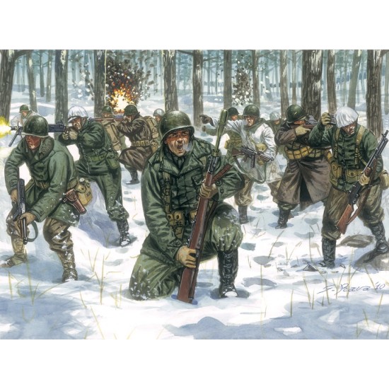1/72 WWII US Infantry - Winter Uniform 1/72 WWII US Infantry - Winter Uniform