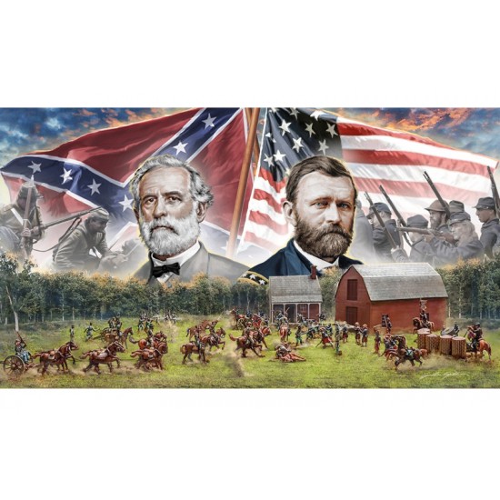 1/72 American Civil War - Farmhouse Battle Set 1864 1/72 American Civil War - Farmhouse Battle Set 1864