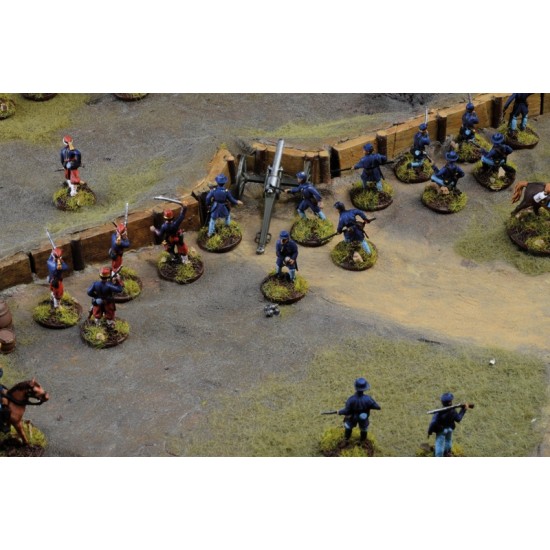 1/72 American Civil War - Farmhouse Battle Set 1864 1/72 American Civil War - Farmhouse Battle Set 1864