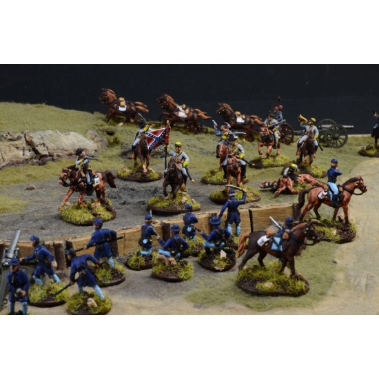 1/72 American Civil War - Farmhouse Battle Set 1864 1/72 American Civil War - Farmhouse Battle Set 1864