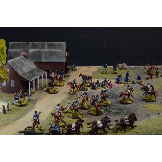 1/72 American Civil War - Farmhouse Battle Set 1864 1/72 American Civil War - Farmhouse Battle Set 1864