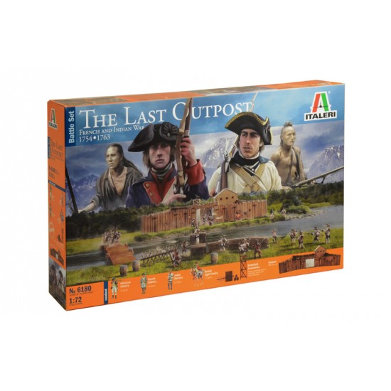1/72 French and Indian War The Last Outpost 1754-1763 Battle Diorama Set 1/72 French and Indian War The Last Outpost 1754-1763 Battle Diorama Set