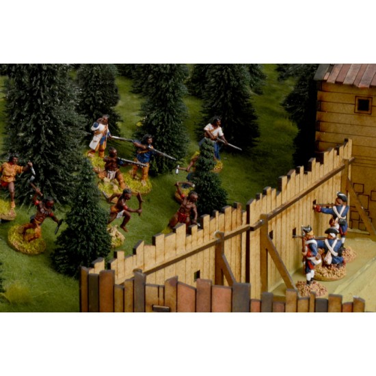 1/72 French and Indian War The Last Outpost 1754-1763 Battle Diorama Set 1/72 French and Indian War The Last Outpost 1754-1763 Battle Diorama Set