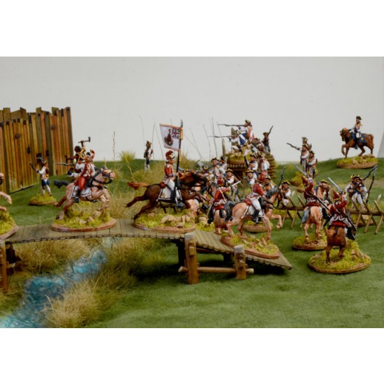 1/72 French and Indian War The Last Outpost 1754-1763 Battle Diorama Set 1/72 French and Indian War The Last Outpost 1754-1763 Battle Diorama Set