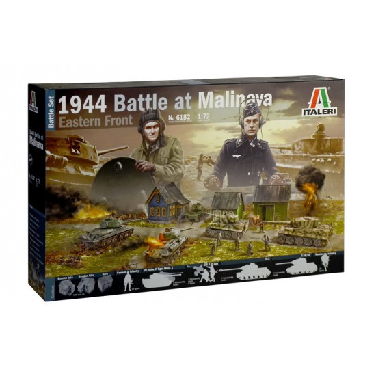 1/72 Battle At Malinava 1944 Diorama set