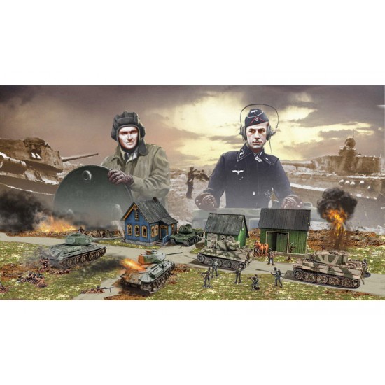 1/72 Battle At Malinava 1944 Diorama set 1/72 Battle At Malinava 1944 Diorama set