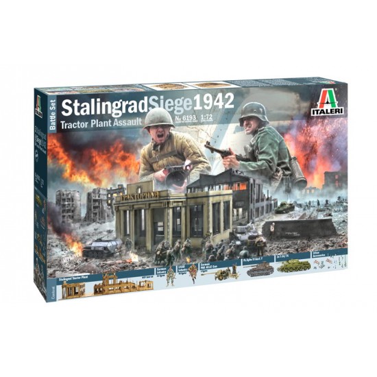 1/72 WWII Stalingrad Siege Operation Uranus Battle Set 1/72 WWII Stalingrad Siege Operation Uranus Battle Set