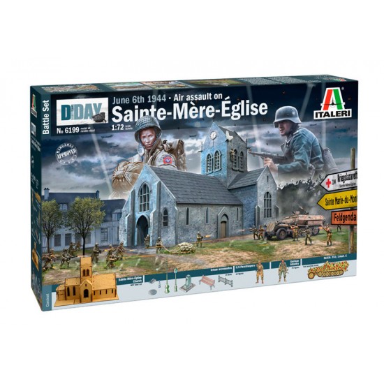 1/72 Battle of Normandy Sainte-Mere-Eglise 6 June 1944 1/72 Battle of Normandy Sainte-Mere-Eglise 6 June 1944