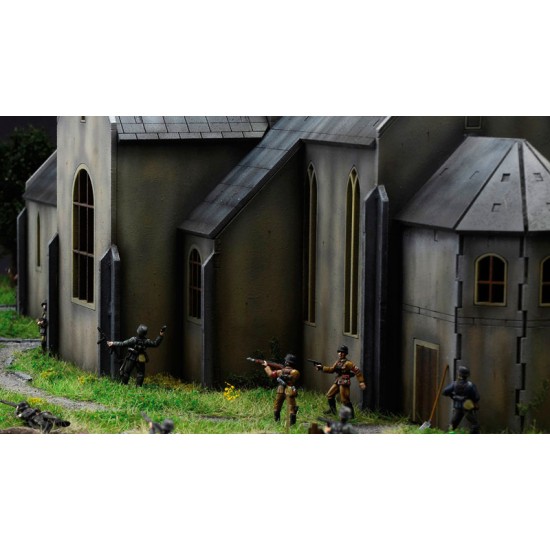 1/72 Battle of Normandy Sainte-Mere-Eglise 6 June 1944 1/72 Battle of Normandy Sainte-Mere-Eglise 6 June 1944