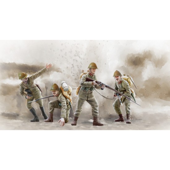 1/35 WWI Italian Infantry (4 Figures) 1/35 WWI Italian Infantry (4 Figures)