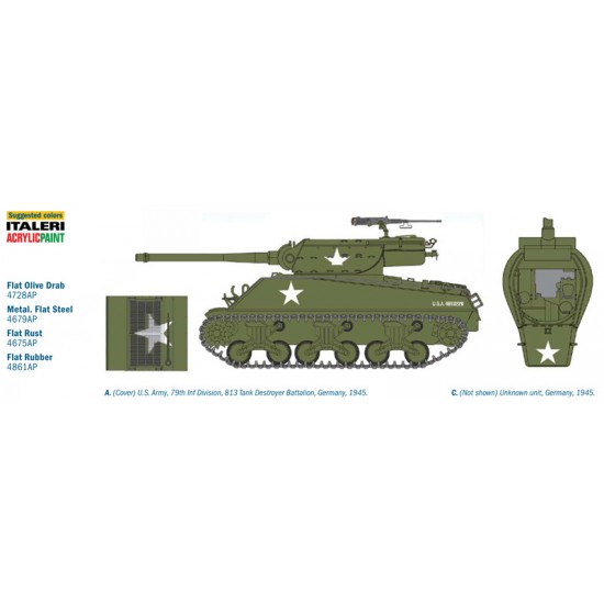 1/35 90mm Gun Motor Carriage M36B1 Tank Destroyer 1/35 90mm Gun Motor Carriage M36B1 Tank Destroyer