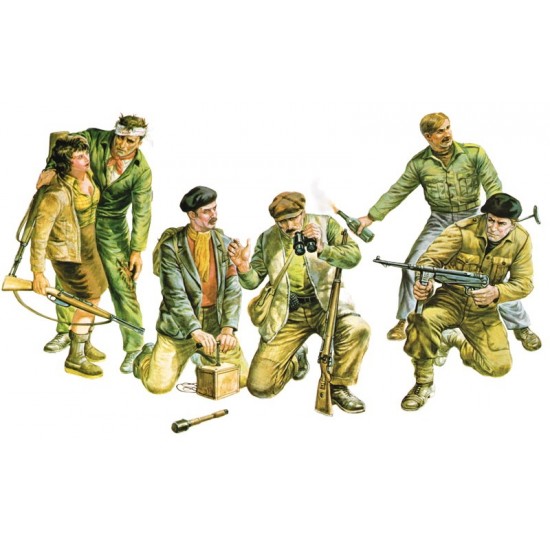 1/35 Partisans (ESCI Moulds) 1/35 Partisans (ESCI Moulds)