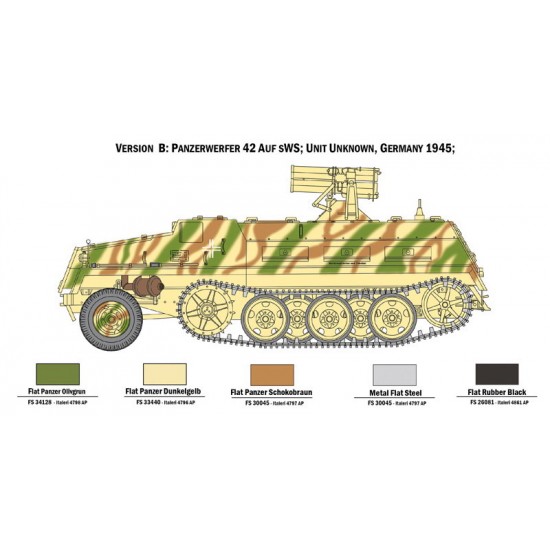 1/35 15cm Panzerwerfer 42 auf SWS