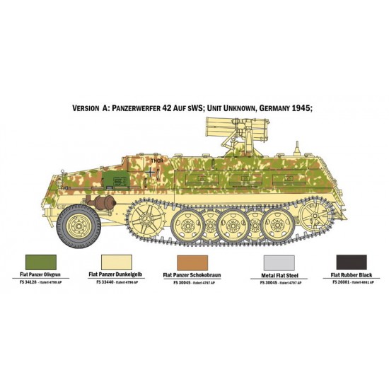 1/35 15cm Panzerwerfer 42 auf SWS 1/35 15cm Panzerwerfer 42 auf SWS