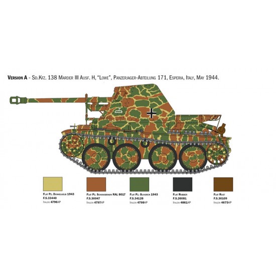 1/35 SdKfz. 138 Marder III H 1/35 SdKfz. 138 Marder III H