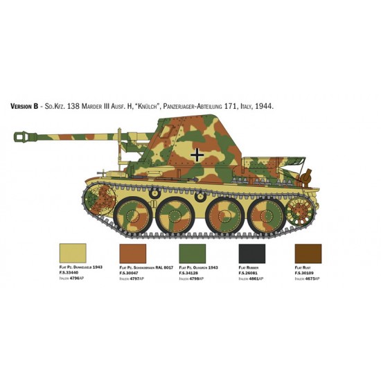 1/35 SdKfz. 138 Marder III H 1/35 SdKfz. 138 Marder III H