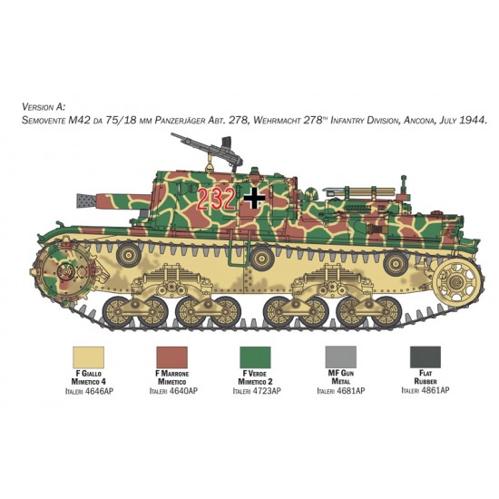 1/35 Semovente M42 75/18mm 1/35 Semovente M42 75/18mm