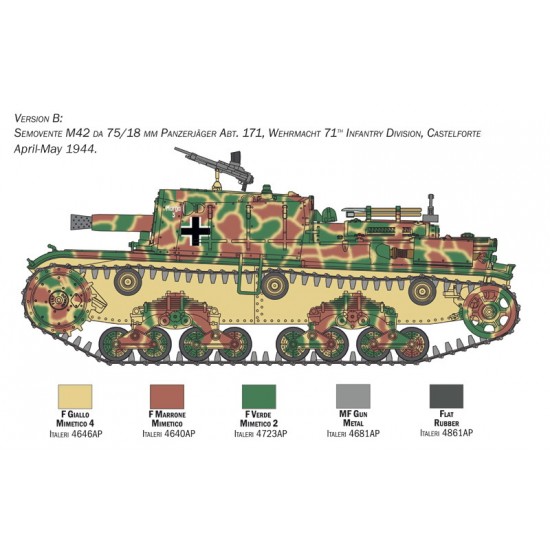 1/35 Semovente M42 75/18mm 1/35 Semovente M42 75/18mm