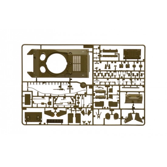 1/35 Korean War Sherman M4A3E8 Medium Tank 1/35 Korean War Sherman M4A3E8 Medium Tank