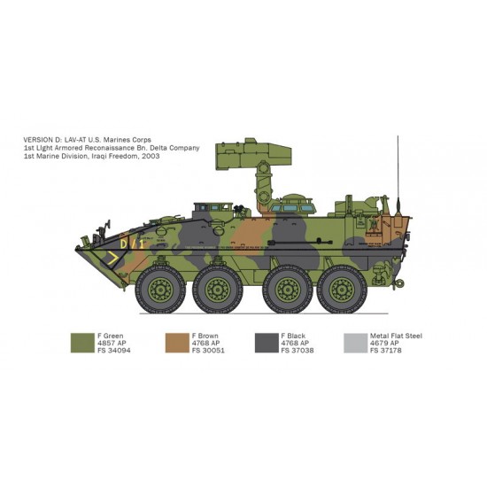 1/35 LAV-25 TUA Tank Killer 1/35 LAV-25 TUA Tank Killer