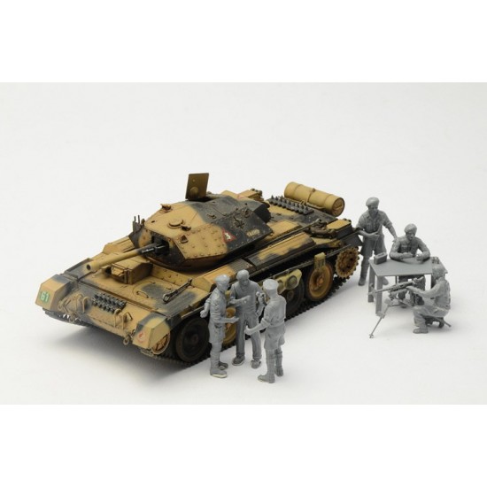 1/35 Crusader Mk. III & British Tank Crew 1/35 Crusader Mk. III & British Tank Crew