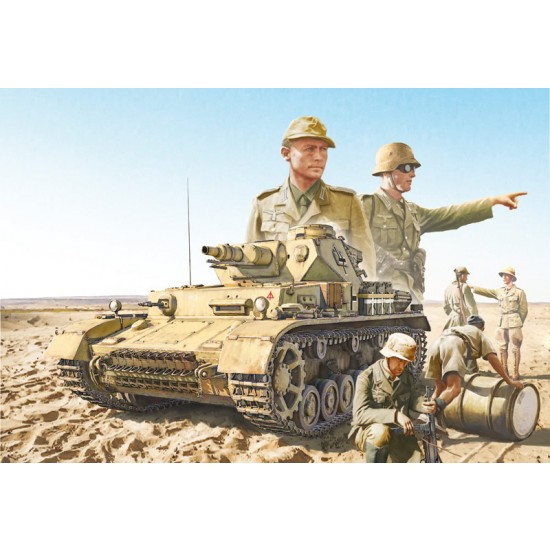 1/35 Panzer IV F1/F2/G w/Afirka Korps 1/35 Panzer IV F1/F2/G w/Afirka Korps