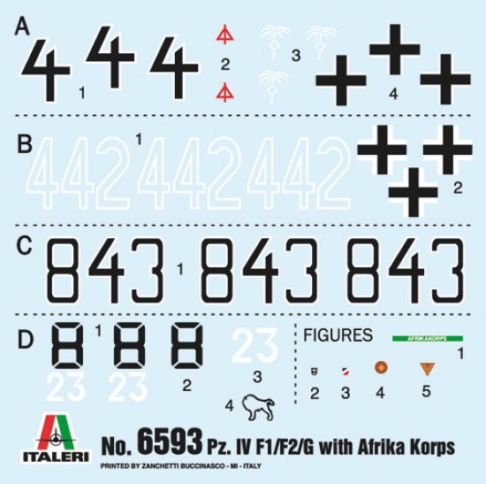 1/35 Panzer IV F1/F2/G w/Afirka Korps 1/35 Panzer IV F1/F2/G w/Afirka Korps
