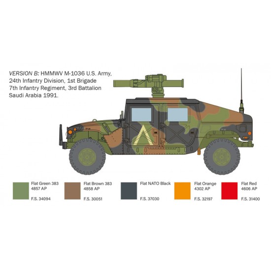 1/35 HMMWV M966 TOW Carrier 1/35 HMMWV M966 TOW Carrier