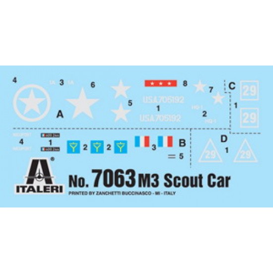 1/72 M3A1 Scout Car w/2 Figures 1/72 M3A1 Scout Car w/2 Figures