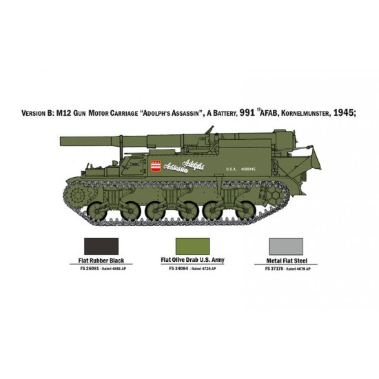 1/72 M12 Gun Motor Carriage (GMC) 1/72 M12 Gun Motor Carriage (GMC)