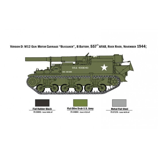 1/72 M12 Gun Motor Carriage (GMC) 1/72 M12 Gun Motor Carriage (GMC)